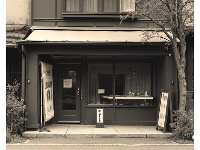 富士ゴルフ創業当時の店の外観